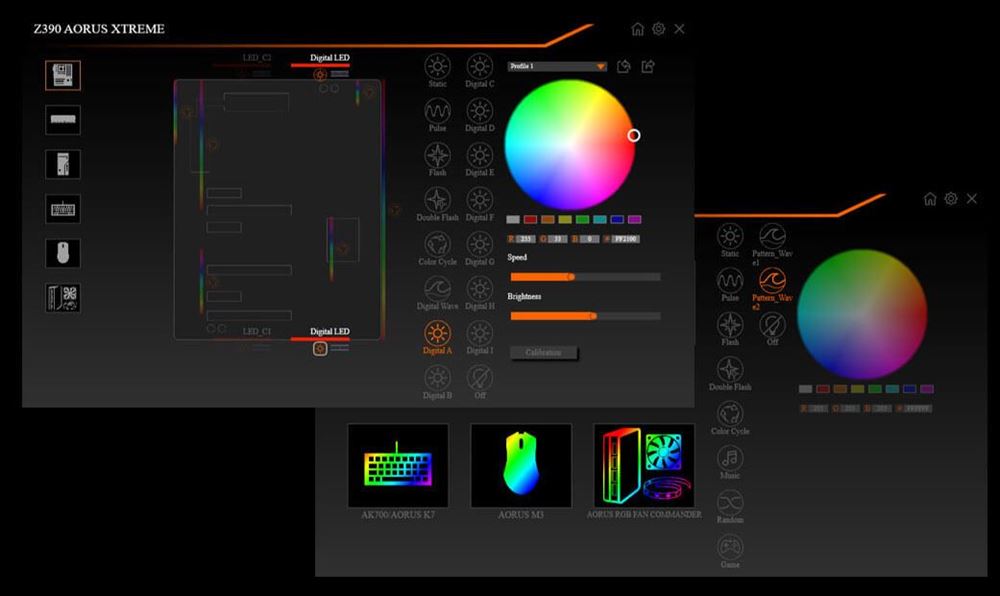 معرفی و دانلود نرم افزار کنترل RGB گیگابایت - RGB Fusion